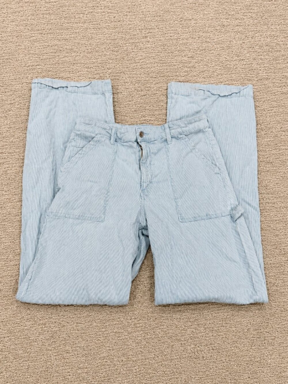 American Eagle Super High Rise Baggy Wide Leg Sz: 14 X-Long